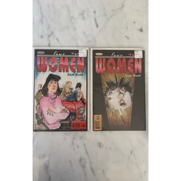 "Four Women" Comic Books No. 1 & 3 of 5 - Picture 1 of 6